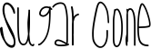 Sugar Cone font