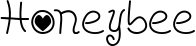 Honeybee font