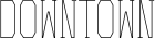 Downtown font