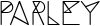 Parley font
