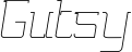 Gutsy font