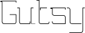 Gutsy font