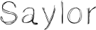 Saylor font