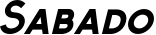 Sabado font