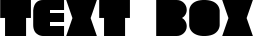 Text Box font