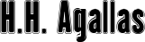 H.H. Agallas font