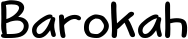 Barokah font