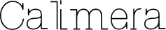Calimera font
