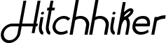 Hitchhiker font