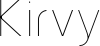 Kirvy font