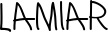 Lamiar font