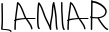 Lamiar font