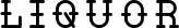 Liquor font