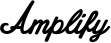 Amplify font