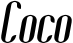 Coco font