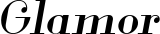 Glamor font