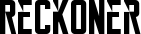 Reckoner font