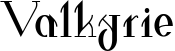 Valkyrie font