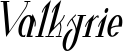 Valkyrie font