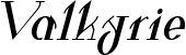 Valkyrie font