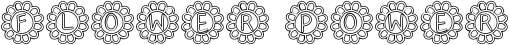 Flower Power font