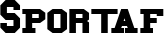 Sportaf font