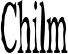 Chilm font