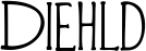 Diehld font