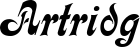 Artridg font