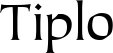 Tiplo font