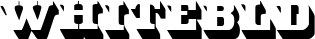 Whitebld font