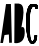 ABC font