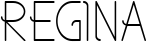 Regina font