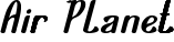 Air Planet font