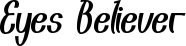 Eyes Believer font