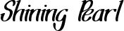 Shining Pearl font