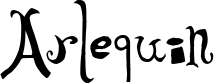 Arlequin font