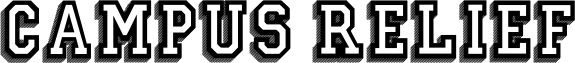 Campus relief font