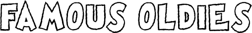Famous oldies font