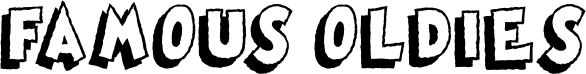 Famous oldies font