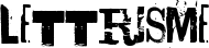 Lettrisme font