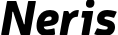 Neris font