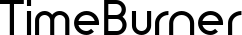 TimeBurner font