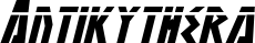 Antikythera font
