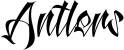 Antlers font