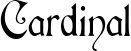Cardinal font