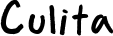 Culita font