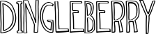 Dingleberry font