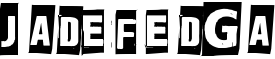 Jadefedga font