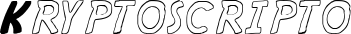 Kryptoscripto font